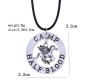 Percy Jackson Camp Half Blood Silver Plated Pendant Necklace for Women Men and Boys
