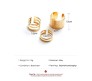 Set of 3 Gold Adjustable Minimal Design Combo Pack Stylish Party and Daily Casual Wear Midi Ring Set For Girls and Women