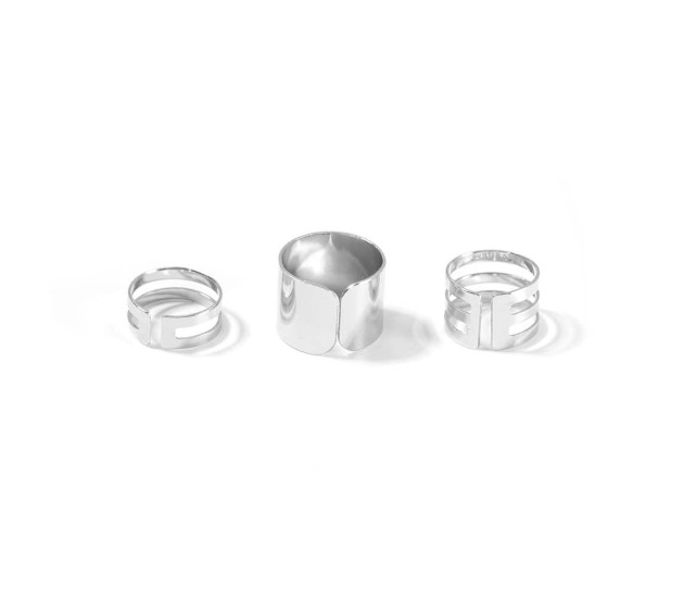 Buy Voylla Abhira Adjustable Two Finger Ring online
