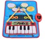 2 in 1 Piano/Keyboard N Drum Musical Jam Playmat Touch Sensitive Playmate Foldable Musical Mat Toy for Kids Multicolor