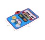 2 in 1 Piano/Keyboard N Drum Musical Jam Playmat Touch Sensitive Playmate Foldable Musical Mat Toy for Kids Multicolor