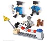 368 Pcs City Police Station Building Block Game Set City Construction Birthday Gift for Boys and Girls Multi Color