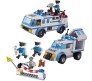368 Pcs City Police Station Building Block Game Set City Construction Birthday Gift for Boys and Girls Multi Color