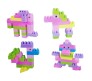60 Pcs Big Building Blocks Smart Activity Fun Set and Learning Brick Educational Toys for Kids Boys and Girls of Year 2 3 4 5 6 Old Multicolor