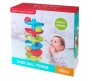 7 Layer Stacking Drop and Go Ball Drop and Swirl Rolling Ball Tower Ramp Development Educational Toy Set for Baby and Toddler Multicolor