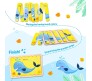 8 in 1 Sea Animals Stip Puzzles Ice Cream Stick Puzzle Sorting Blocks for Preschool Montessori Educational Small Kids Toddlers Boys and Girls Multicolor