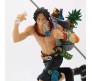 Anime One Piece Luffy Set of 3 Collectible for Office Desk & Study Table, Car Dashboard, Decoration and Cake Topper Toys for Fans