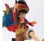 Anime One Piece Luffy Set of 3 Collectible for Office Desk & Study Table, Car Dashboard, Decoration and Cake Topper Toys for Fans