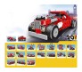 Architect 20 in 1 Racing Car Bike Jeep SUV Building Blocks Set 278+ Pcs STEM Educational Construction Learning Brick Toy for Kids