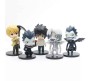 Death Anime Note Action Figure Set of 5 Size 10CM Miniature Toy for Car Dashboard, Decoration, Cake Topper, Office Desk & Study Table Multicolor