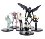 Death Note Action Figure Set of 6 Size 6-20CM Miniature Toy for Car Dashboard, Decoration, Cake Topper, Office Desk & Study Table Multicolor