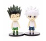 Hunter x Hunter Action Figure Set of 6 Size 10cm Miniature Toy for Car Dashboard, Decoration, Cake Topper, Office Desk & Study Table Multicolor