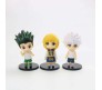 Hunter x Hunter Action Figure Set of 6 Size 10cm Miniature Toy for Car Dashboard, Decoration, Cake Topper, Office Desk & Study Table Multicolor