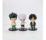 Hunter x Hunter Action Figure Set of 6 Size 10cm Miniature Toy for Car Dashboard, Decoration, Cake Topper, Office Desk & Study Table Multicolor