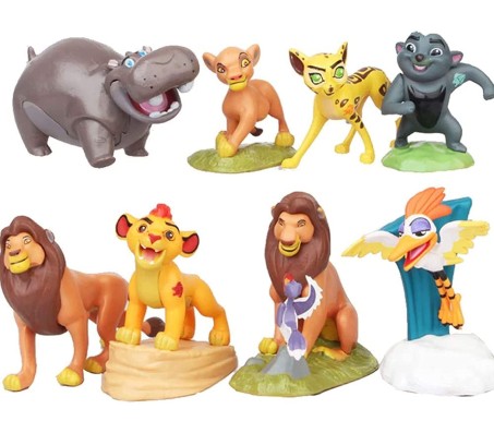 Lion King Set of 8 Action Figure 6-8CM Limited Edition for Car Dashboard, Decoration, Cake, Office Desk & Study Table Toy Lion King Set of 8 Action Figure 6-8CM Limited Edition for Car Dashboard, Decoration, Cake, Office Desk & Study Table Toy