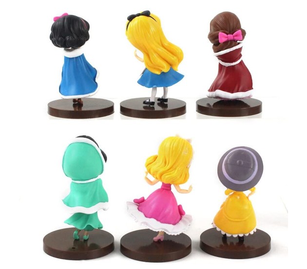 Buy 6 PCS Alice in Wonderland Mini Figure Birthday Cake Topper Set  Featuring 6 Alice in Wonderland Figures and Decorative Themed Accessories  Online at desertcartINDIA