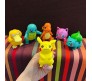 Set of 6 Pokemo 6-7 cm Pcs Pikach, Psyduk, Chrmandr, Babysur, Jiggly-Puff, Squrtl Action Figure Miniature Doll