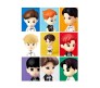 Set of 9 Music Band Exo Action Figure Set Or Cake Topper Decoration Merchandise Showpiece to Keep in Office Desk Table Gift Toys Multicolor