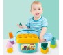 Shape Sorter Toys with Color ABCD Alphabet Building Blocks Brain Development Learning Toy for Babies and Toddlers 1 to 2 Years Multicolor