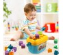 Shape Sorter Toys with Color ABCD Alphabet Building Blocks Brain Development Learning Toy for Babies and Toddlers 1 to 2 Years Multicolor