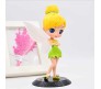 Tinker Bell Action Figure 15 cm Set Or Cake Topper Decoration Merchandise Showpiece of Fairy Princess to Keep in Office Desk Table Gift Multicolor