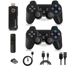 8K Mini Game Stick with 64Gb Storage, Game Console with 10,000 Games
