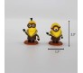 Set of 10 Minions Mini Action Figure Collectible Set Or Cake Topper Minion Decoration Merchandise Toy