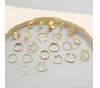 Adjustable Combo of 22 Knuckle Stackable Fashion Statement Gold Multi Finger Rings Pearl Set Boho Stylish Western for Women and Girls