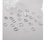 Adjustable Combo of 22 Knuckle Stackable Fashion Statement Silver Multi Finger Rings Pearl Set Boho Stylish Western for Women and Girls