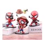 Spiderman Spider Man Action Figure Toy Set of 3 Pcs Size 9 cm for Toys Collectibles Gift For Boys and Girls