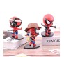 Spiderman Spider Man Action Figure Toy Set of 3 Pcs Size 9 cm for Toys Collectibles Gift For Boys and Girls