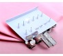 Fashion 6 Pairs Earrings Combo Set Latest Silver Stylish Design Western Stud Pearl Metal Hoop Hanging Wear for Women and Girls D5HS