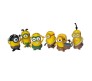 Set of 6 Minions Mini Action Figure Collectible Set Or Cake Topper Minion Decoration Merchandise Toy DBB