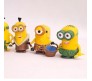 Set of 6 Minions Mini Action Figure Collectible Set Or Cake Topper Minion Decoration Merchandise Toy DBB