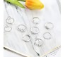 Adjustable Combo of 9 Knuckle Stackable Fashion Statement Silver Multi Finger Rings Set Boho Stylish Western for Women and Girls