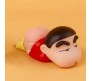 10cm Shinchan Figurine Cartoon Action Figure Toys Funny for Boys & Girls PVC Car Dashboard Table Toy Red
