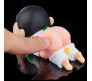 10cm Shinchan Figurine Cartoon Action Figure Toys Funny for Boys & Girls PVC Car Dashboard Table Toy Set of 2