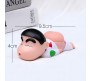 10cm Shinchan Figurine Cartoon Action Figure Toys Funny for Boys & Girls PVC Car Dashboard Table Toy White