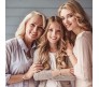 Friendship Bracelet Combo Set of 3 for Sisters Heart Shaped Best Friend Bracelet Fashion Silver Adjustable BFF Matching Bracelets Bands Jewellery Gift for Girls and Women