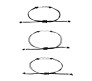 Friendship Bracelet Combo Set of 3 for Sisters Heart Shaped Best Friend Bracelet Fashion Silver Adjustable BFF Matching Bracelets Bands Jewellery Gift for Girls and Women