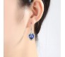 Heart of the Ocean Titanic Blue Stone Earring Jewellery for Women Heart of the Ocean Titanic Blue Stone Earring Jewellery for Women