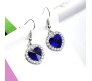 Heart of the Ocean Titanic Blue Stone Earring Jewellery for Women Heart of the Ocean Titanic Blue Stone Earring Jewellery for Women
