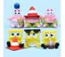Set of 6 Spongebob Figure 6-8cm Combo Action Figure Collectible Toy