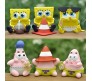 Set of 6 Spongebob Figure 6-8cm Combo Action Figure Collectible Toy