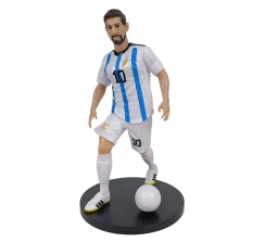 20cm Messi Action Figure Sports Football Collectible for Fans Figurine Statue for Office Desk & Study Table Multicolour