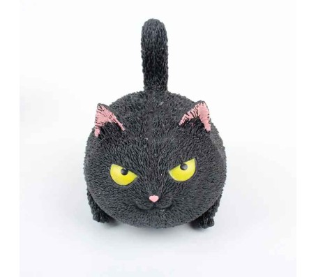 Stress Toys Kawaii Japan Lazy Cat Squishy Decompress Squishy Squeeze Cat Toy Stress Anxiety Relief Reliever Balls Toy Black