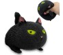 Stress Toys Kawaii Japan Lazy Cat Squishy Decompress Squishy Squeeze Cat Toy Stress Anxiety Relief Reliever Balls Toy Black