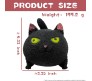 Stress Toys Kawaii Japan Lazy Cat Squishy Decompress Squishy Squeeze Cat Toy Stress Anxiety Relief Reliever Balls Toy Black