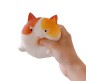 Stress Toys Kawaii Japan Lazy Cat Squishy Decompress Squishy Squeeze Cat Toy Stress Anxiety Relief Reliever Balls Toy White