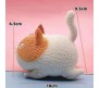 Stress Toys Kawaii Japan Lazy Cat Squishy Decompress Squishy Squeeze Cat Toy Stress Anxiety Relief Reliever Balls Toy White